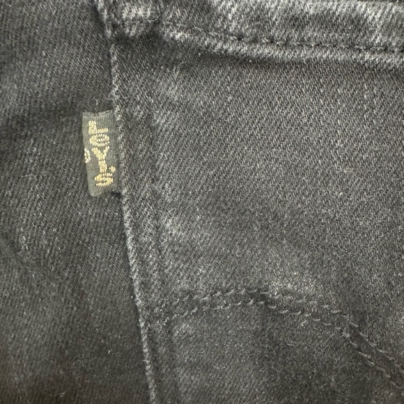 Levi’s 312 Shaping‎ Slim Straight Black Jeans 30x28 - Picture 7 of 9